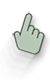 Hand cursor icon